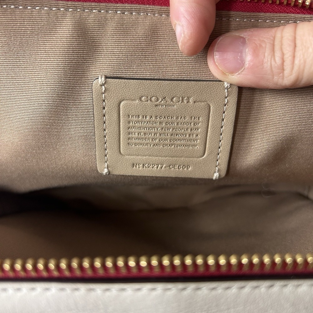Coach Box Crossbody Bag Lunar New Year Rabbit With Carriage Limited Edition - Picture 9 of 13
